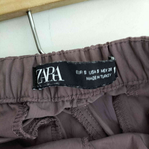 ザラ ZARA ナイロンブレンド パラシュートパンツ レディース JPN:S