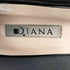 ダイアナ DIANA メッシュデザイン スクエアフラットパンプス レディース JPN:24.5