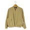ザラ ZARA リネンレーヨン ボンバージャケット ブルゾン レディース import:M