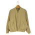 ザラ ZARA リネンレーヨン ボンバージャケット ブルゾン レディース import:M