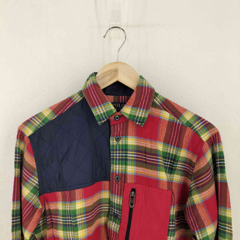 ポロラルフローレン POLO RALPH LAUREN TALONジップ ハンティング チェックシャツ メンズ JPN:4