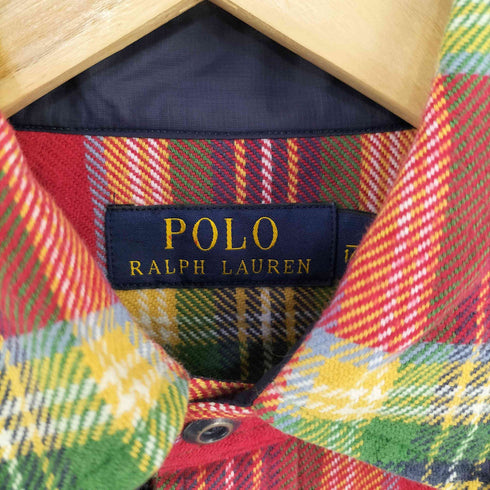 ポロラルフローレン POLO RALPH LAUREN TALONジップ ハンティング チェックシャツ メンズ JPN:4