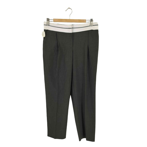 ザラ ZARA 1タック スラックスパンツ レディース JPN:S