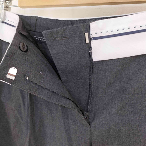ザラ ZARA 1タック スラックスパンツ レディース JPN:S