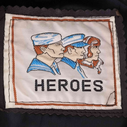 HEROES シングルレザージャケット CUIR VERITABLE メンズ JPN:S