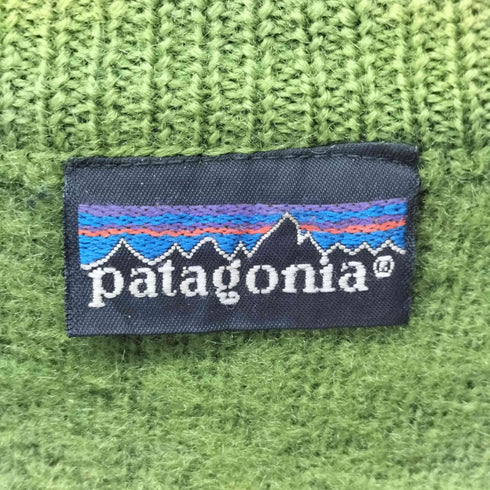 パタゴニア patagonia 香港製 アルピニスト ウールニットハーフジップセーター メンズ JPN:M