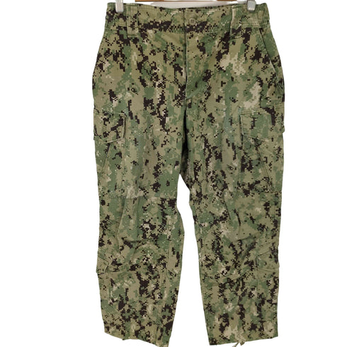 ユーエスネイビー U.S.NAVY 米軍フィールドカーゴパンツ デジカモ 迷彩 MEDIUM X-SHORT メンズ MEDIUM X-SHORT WAIST:31 TO:35