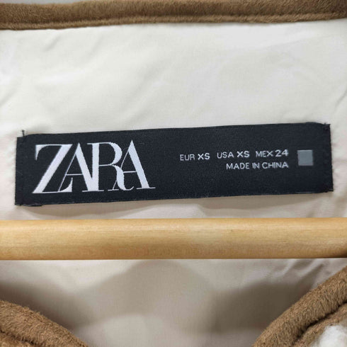 ザラ ZARA エコボアフリースベスト レディース import:XS