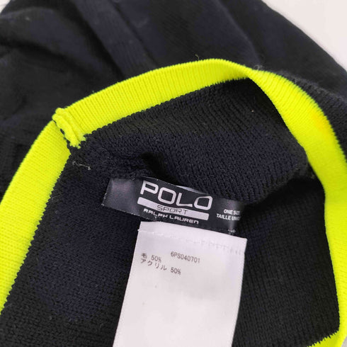 ポロスポーツラルフローレン POLO SPORT RALPH LAUREN ウール混 ニット帽 メンズ
