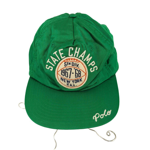 ポロバイラルフローレン Polo by RALPH LAUREN CHENILLE PATCH SATIN BALL CAP メンズ