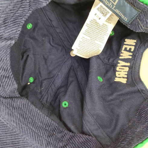 ポロバイラルフローレン Polo by RALPH LAUREN CHENILLE PATCH SATIN BALL CAP メンズ
