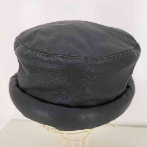 HENSCHEL USA製 レザーバケットハット メンズ