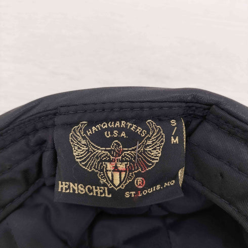 HENSCHEL USA製 レザーバケットハット メンズ