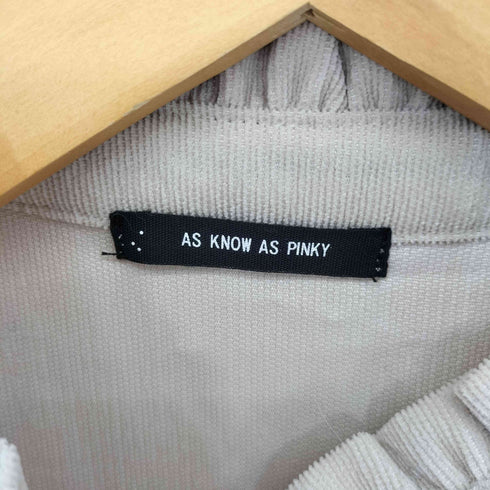 アズノゥアズピンキー AS KNOW AS PINKY ティアード ワンピース レディース