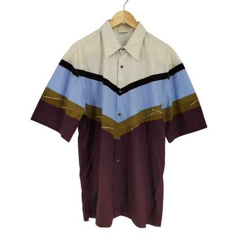 ドリスヴァンノッテン DRIES VAN NOTEN CASSIDYE SHORT SLEEVES SHIRT メンズ import:M