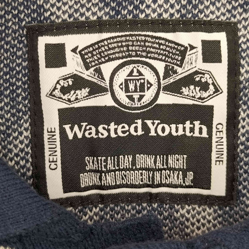 ウェイステッドユース WASTED YOUTH KNIT POLO S/S メンズ JPN:S
