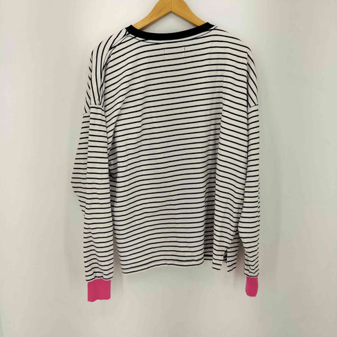 カスタネ Kastane WHIMSIC MINI PILE BORDER LONG SLEEVE TEE レディース FREE