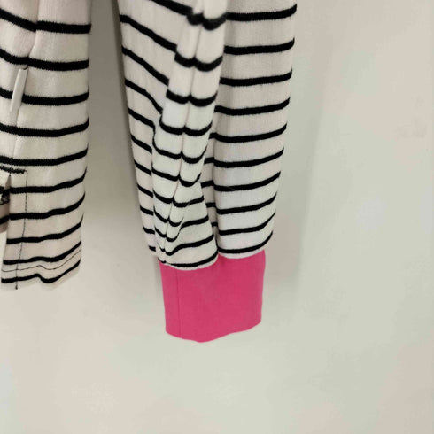 カスタネ Kastane WHIMSIC MINI PILE BORDER LONG SLEEVE TEE レディース FREE