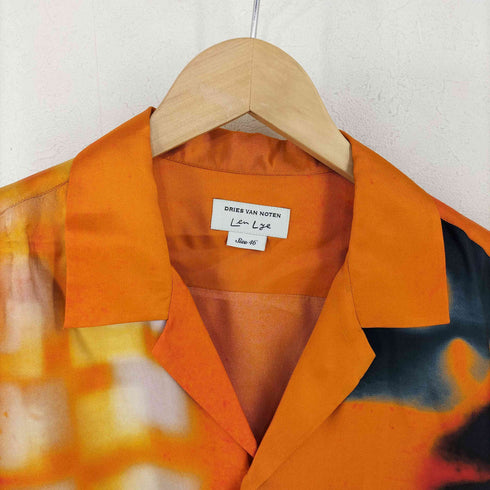 ドリスヴァンノッテン DRIES VAN NOTEN LEN LYE CARLTONE 2068 M.W.SHIRT メンズ EUR:46