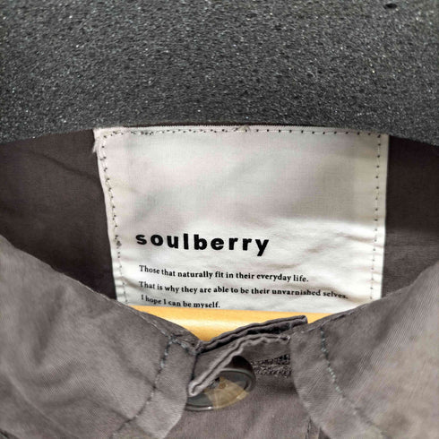 ソウルベリー soulberry ブルックリンとヘルシンキ ブルックリン気分なジャケットジャケット コットンジャケット スミクロ メンズ JPN:XL LL