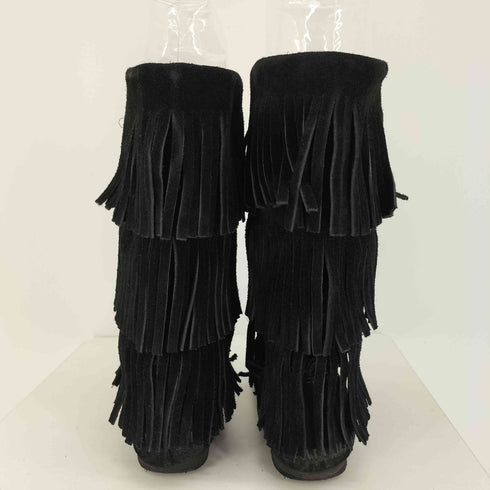 ミネトンカ Minnetonka 3-Layer Fringe Boot 三段 フリンジ ブーツ レディース 9