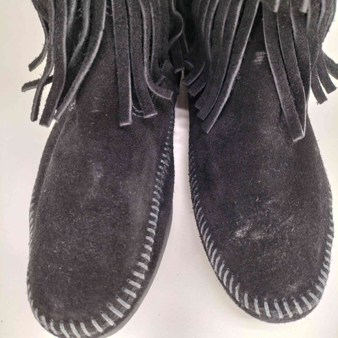 ミネトンカ Minnetonka 3-Layer Fringe Boot 三段 フリンジ ブーツ レディース 9