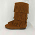 ミネトンカ Minnetonka 3-Layer Fringe Boot 三段 フリンジ ブーツ レディース 9