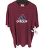 アディダス adidas 90S パフォーマンスセンターロゴTシャツ ボルドー メンズ