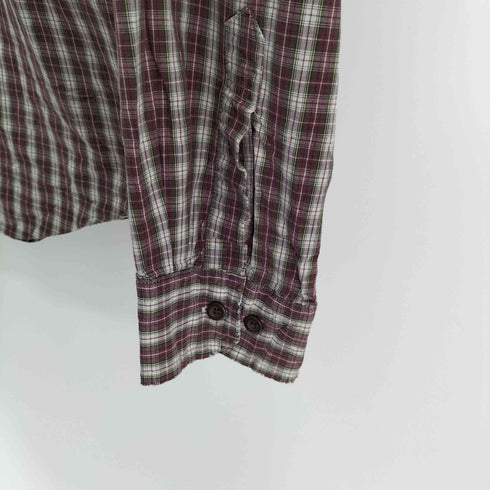 ギャップ Gap 90-2000S Old GAP オールドギャップ コットンチェックシャツ メンズ JPN:XL
