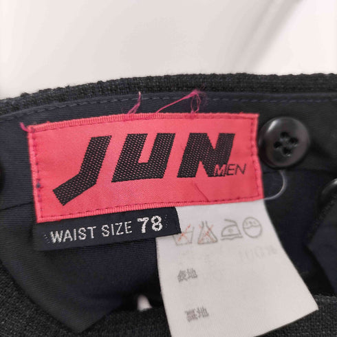 ジュンメン JUN MEN 90-2000S センタープレス ワンタックワイドスラックスパンツ メンズ 78