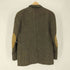 Harris Tweed ARTHUR'S BEING ヘリンボーン スウェードエルボーパッチ ツイード 3Bテーラードジャケット メンズ