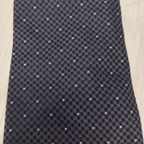 バルマン BALMAIN シルク100% ネクタイ ドット メンズ ONE SIZE