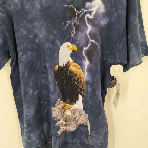 ザマウンテン the mountain イーグル Tシャツ イナズマ 稲妻 鷲 鷹 メンズ JPN:M
