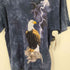 ザマウンテン the mountain イーグル Tシャツ イナズマ 稲妻 鷲 鷹 メンズ JPN:M