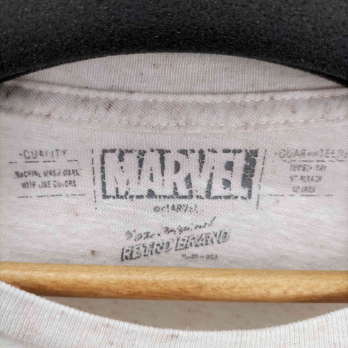 マーベル MARVEL ヒーローTシャツ USA製 メンズ JPN:M