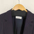 ドリスヴァンノッテン DRIES VAN NOTEN THRIE ESTAITS ストライプ 1B シングルテーラードジャケット メンズ EUR:50