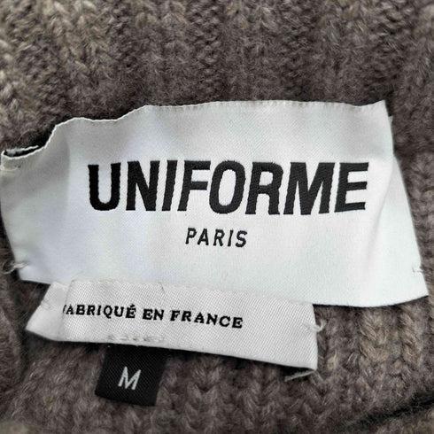 UNIFORME PARIS roll neck wool sweater メンズ import:M