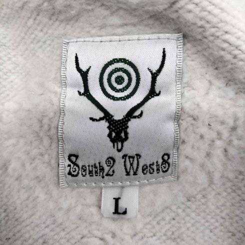 サウスツーウェストエイト SOUTH2 WEST8 CLASSIC HOODY COTTON JERSEY SKULL & TARGET Jq メンズ import:L