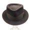 ステットソン STETSON 50S-60S ROYAL DE LUXE HJD パンチング 銃装飾 テープ フェルト ウール 中折れハット メンズ 7 1/8