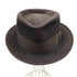 ステットソン STETSON 50S-60S ROYAL DE LUXE HJD パンチング 銃装飾 テープ フェルト ウール 中折れハット メンズ 7 1/8