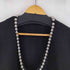 ザラ ZARA ボールチェーンデザインカーディガン レディース import:M