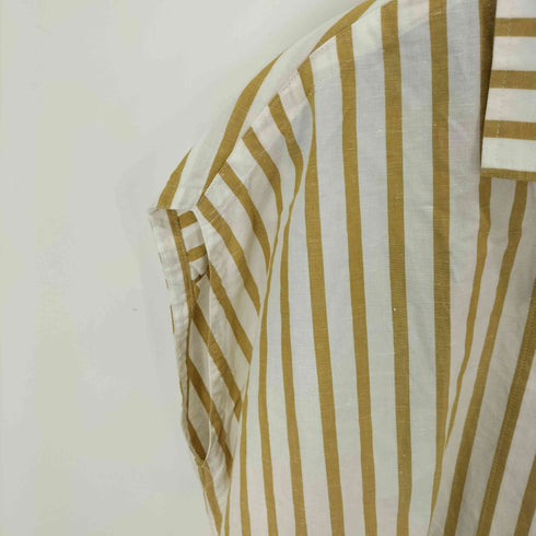 ティッカ TICCA フレンチスリーブシャツOP STRIPE レディース FREE