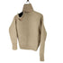 ザラ ZARA ショルダーパールタートルネックニット レディース import:S