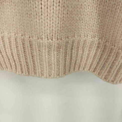 ザラ ZARA ショルダーパールタートルネックニット レディース import:S