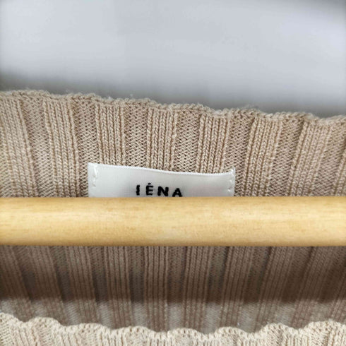 イエナ IENA リブボートネックプルオーバー レディース