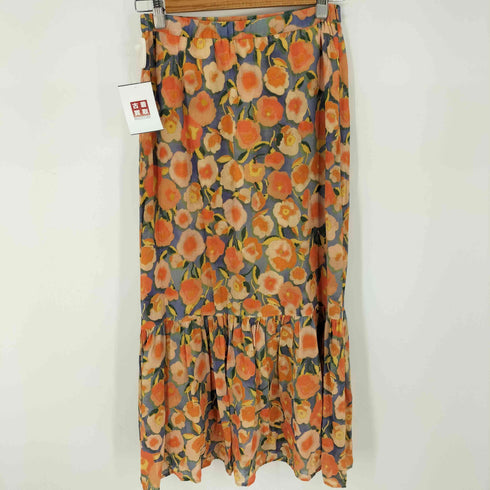 スローブイエナ SLOBE IENA 花柄ギャザースカート レディース ONE SIZE
