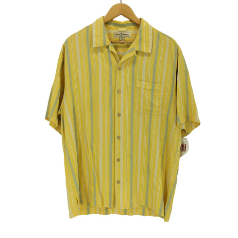 トミーバハマ Tommy Bahama シルクオープンカラーシャツ メンズ import:M