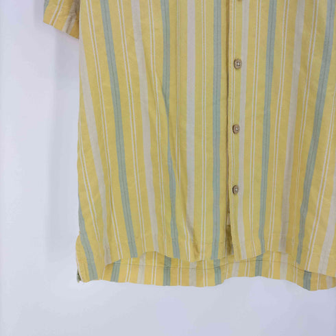トミーバハマ Tommy Bahama シルクオープンカラーシャツ メンズ import:M