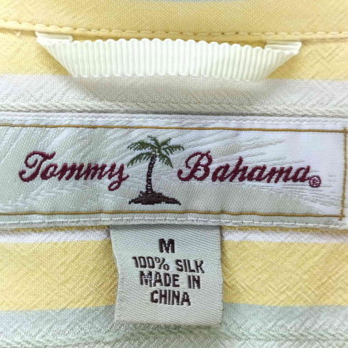 トミーバハマ Tommy Bahama シルクオープンカラーシャツ メンズ import:M