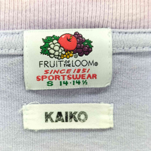 カイコー KAIKO OBLONG T-SHIRT クルーネックT メンズ JPN:S